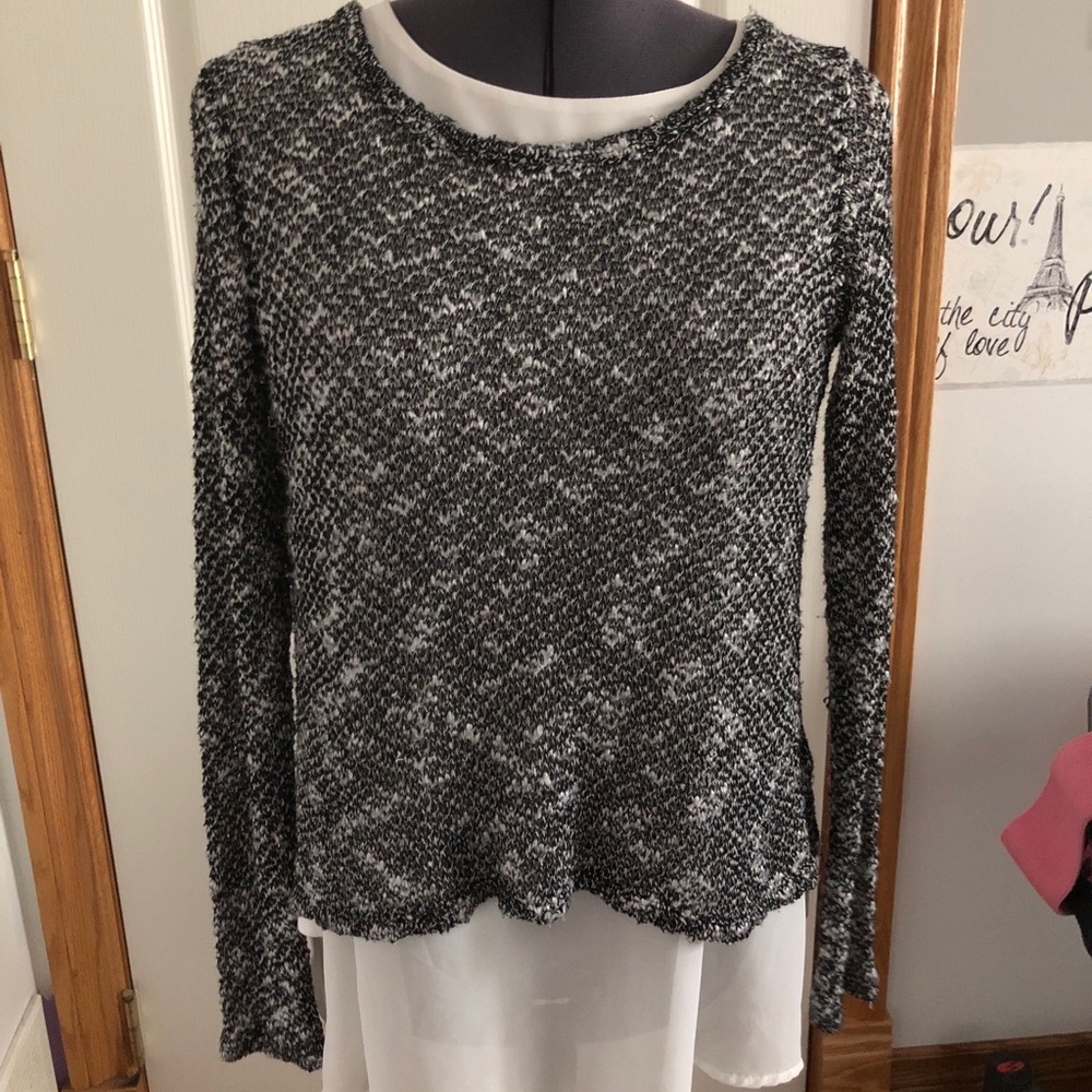 Bethany Mota Aeropostale Criss Cross Back Sweater